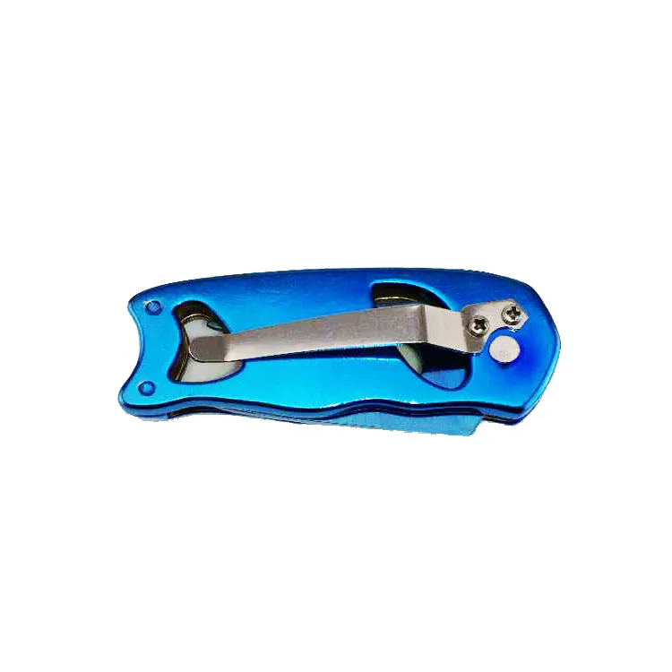 RPG Heavy Duty Stainless Steel Divot Tool- (Switchblade-Anodized-Blue)