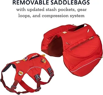 Ruffwear Palisades Pack - Red Sumac