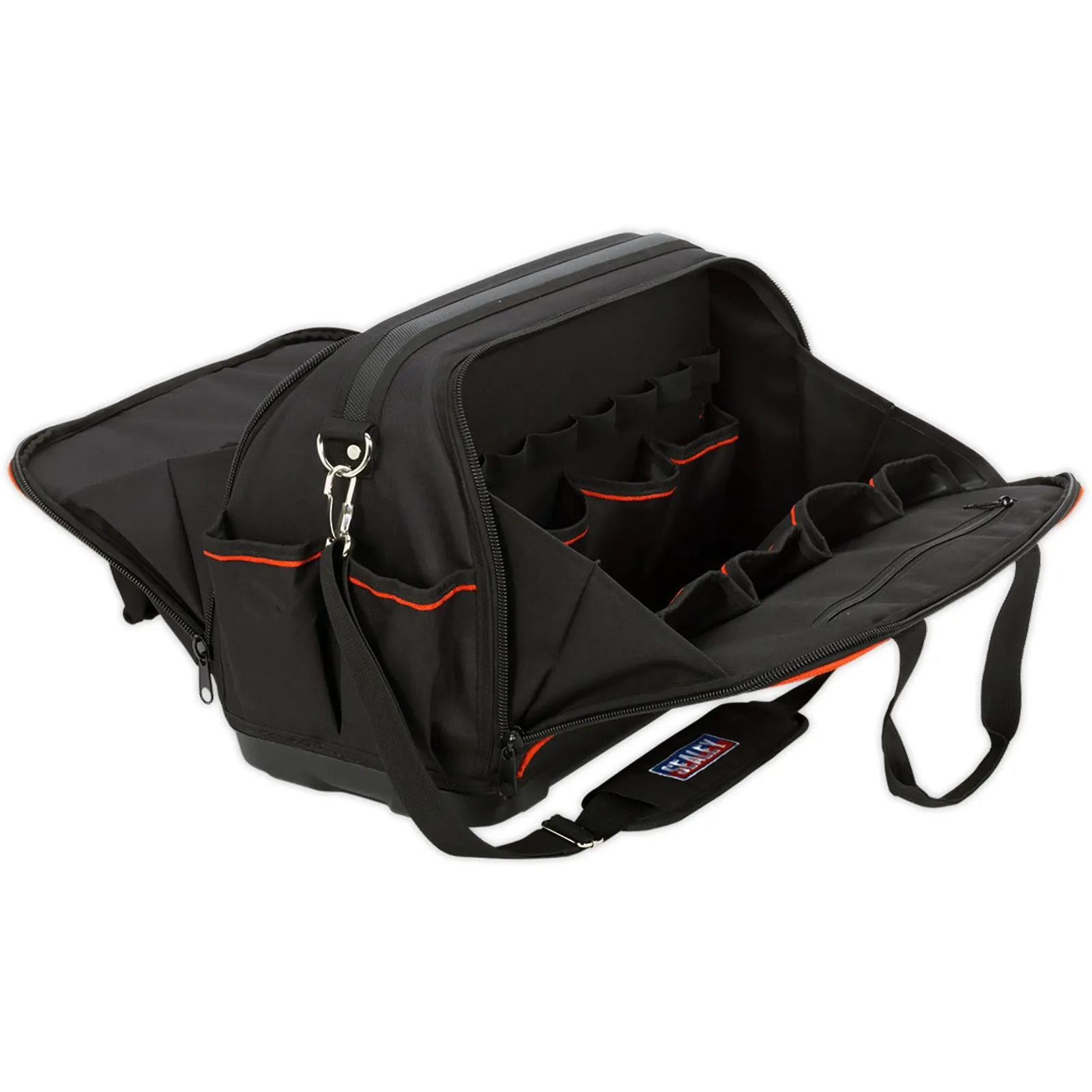 Sealey Tool Storage Bag with 24 Pockets 500mm Heavy Duty Rubber Base