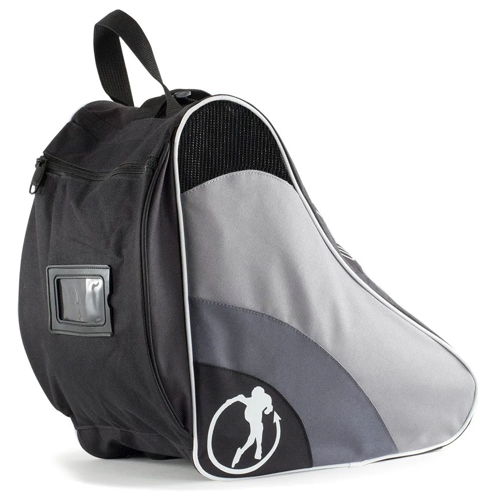 SFR Mens Multi Purpose Skate Bag - Grey Black