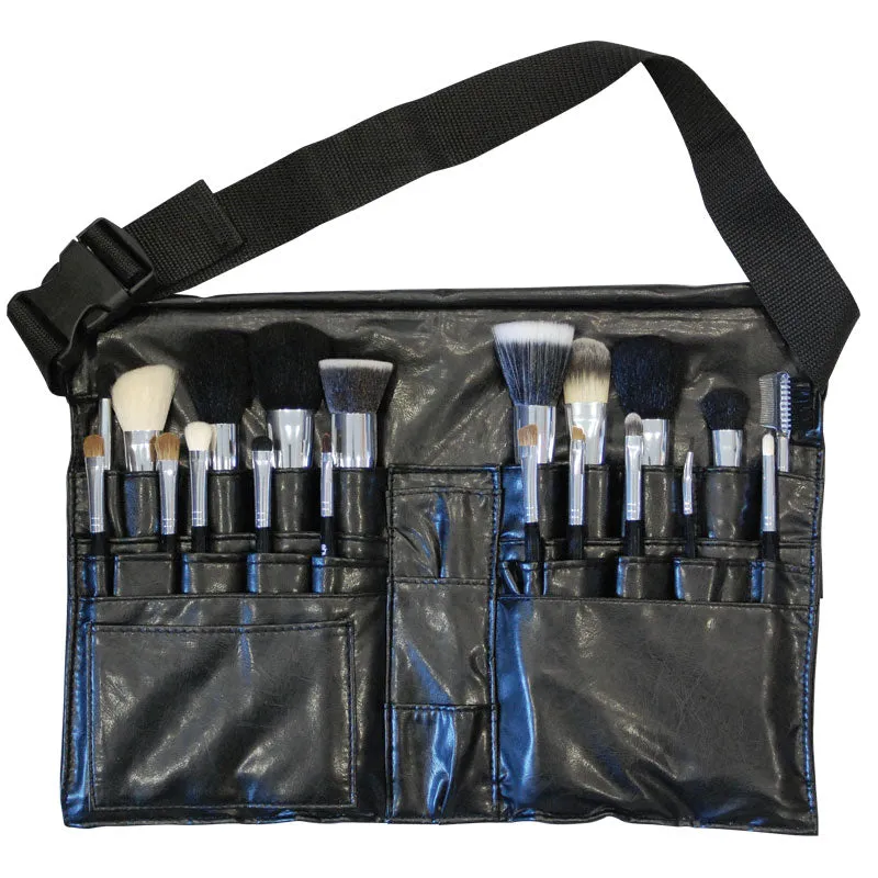 SHUE 20 Pc Makeup Brush Set with Belt