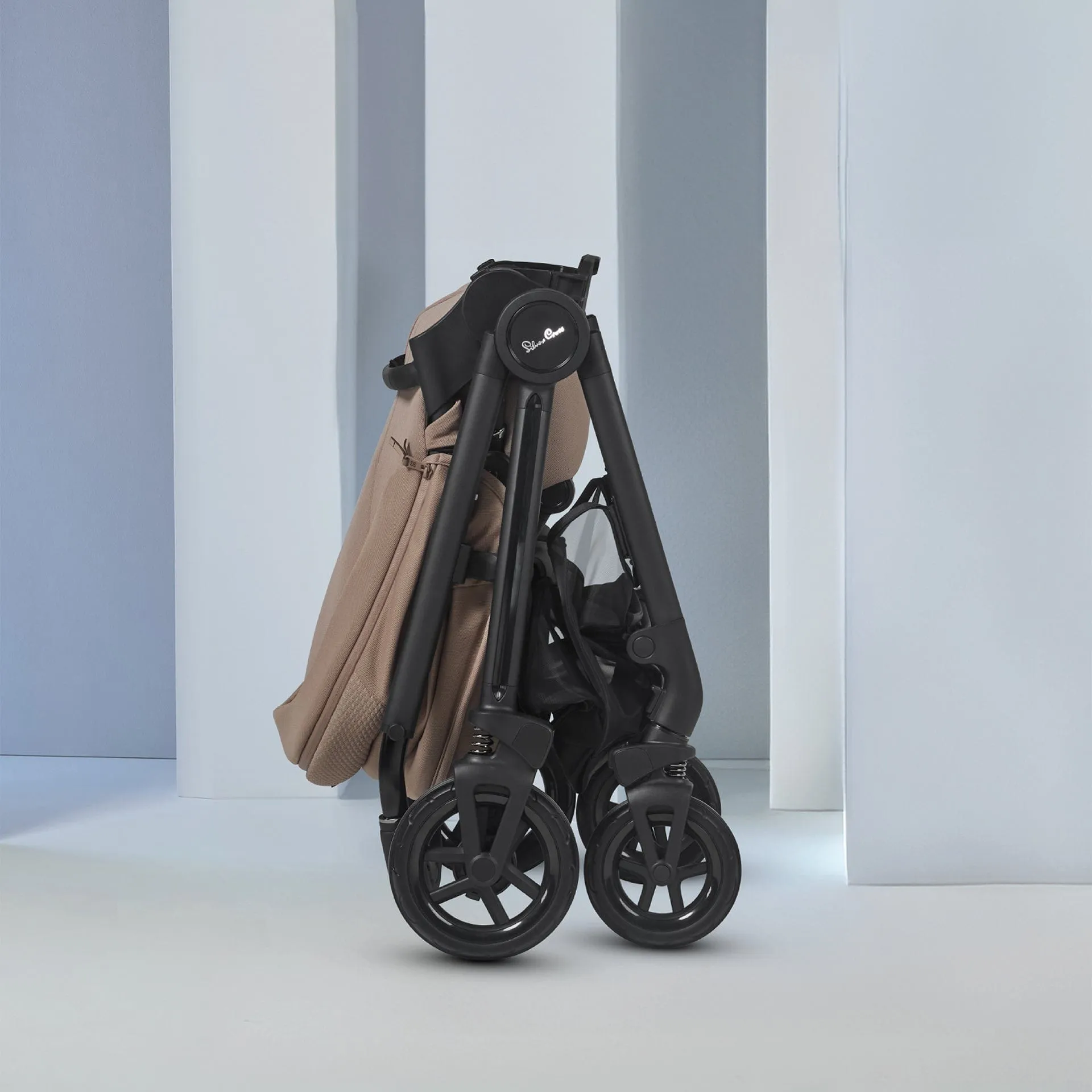 Silver Cross Dune 2 with First Bed Folding Carrycot - Mocha