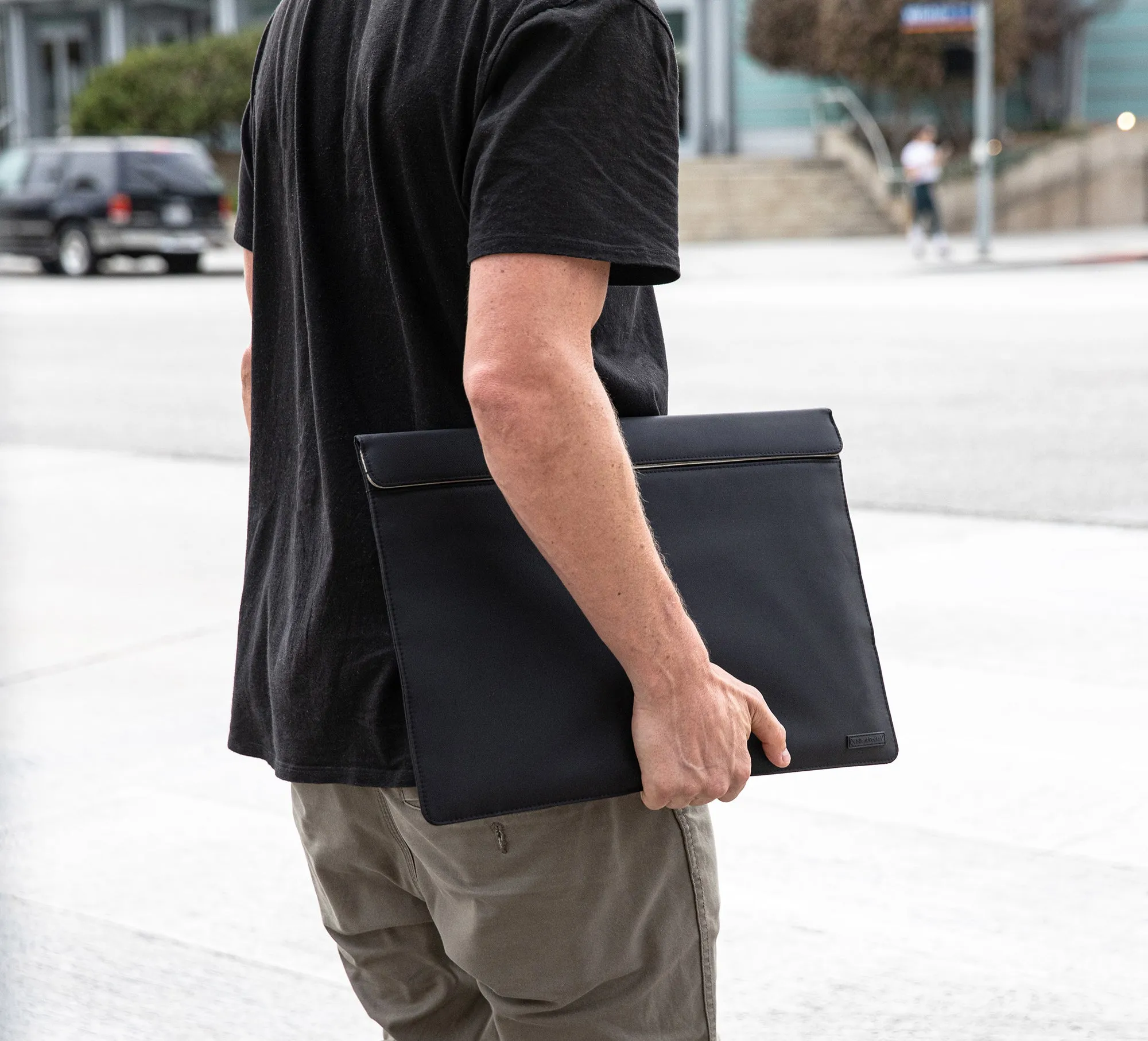 SLNT Faraday Laptop and Tablet Sleeves Weatherproof Nylon Black