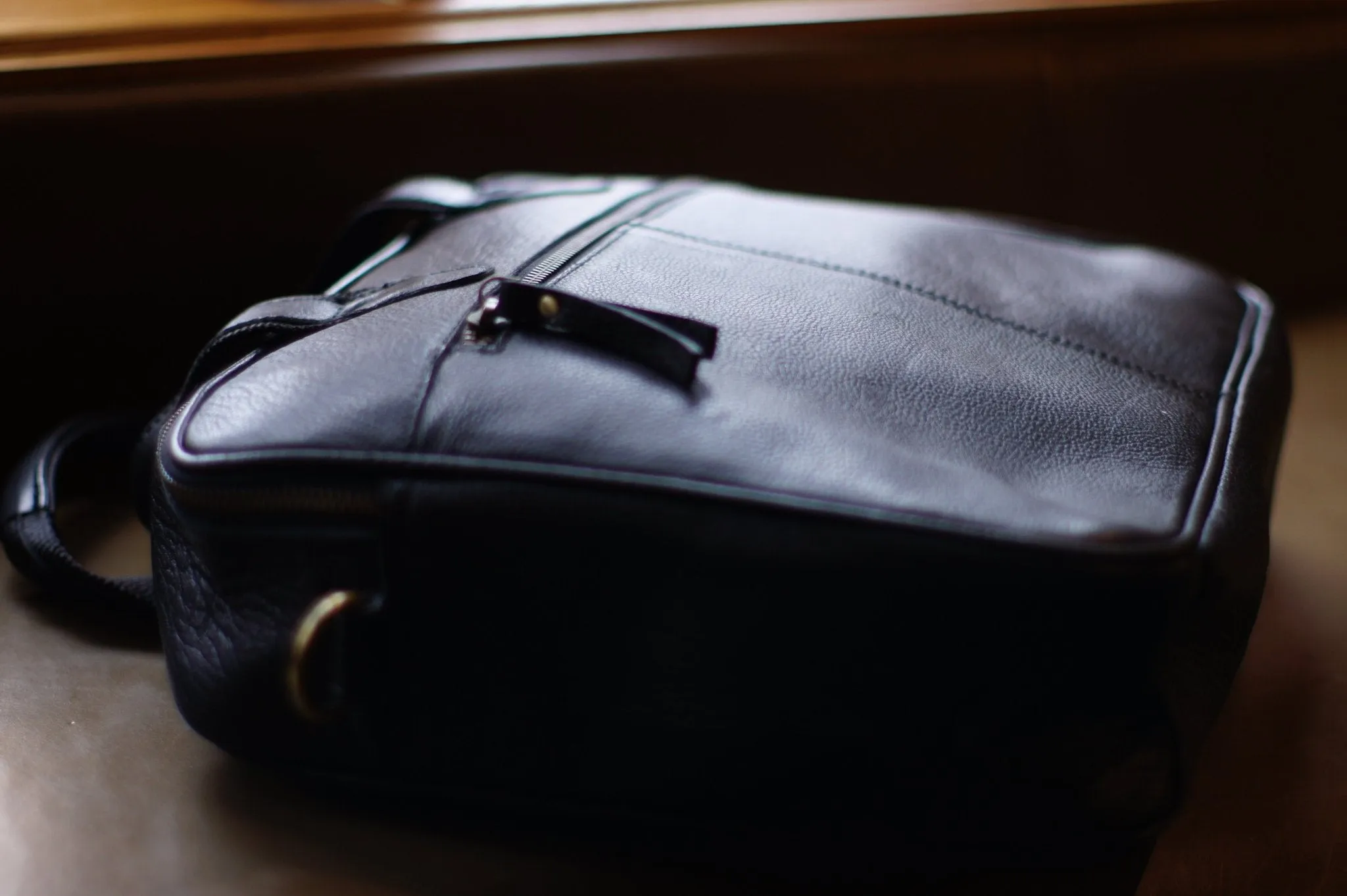 The Madeley Messenger Leather Laptop Bag by ArchieSoul Man   Free Valet Tray