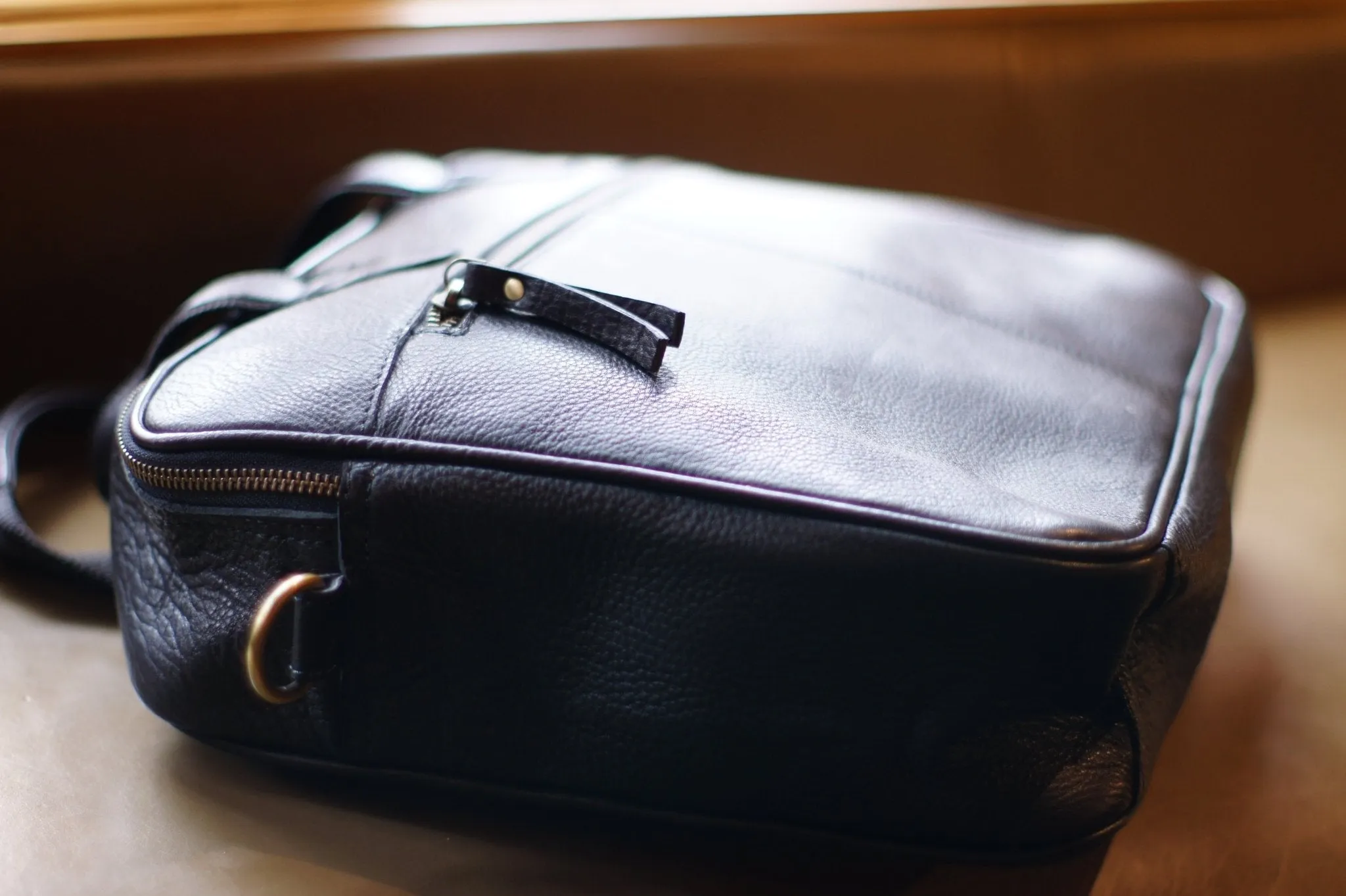 The Madeley Messenger Leather Laptop Bag by ArchieSoul Man   Free Valet Tray