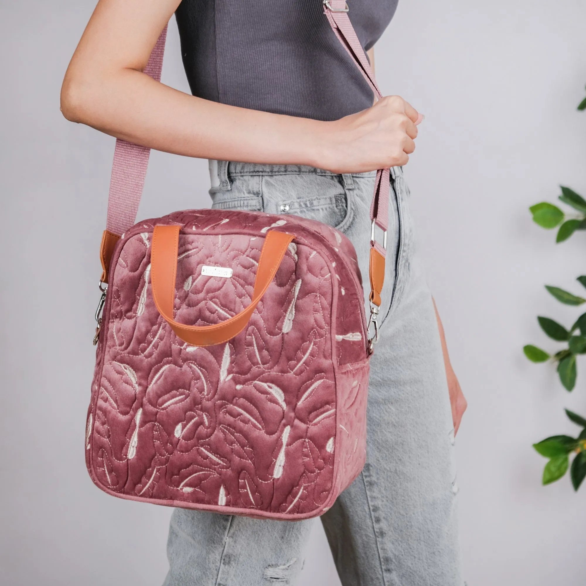 Thermal Lunch Bag For Office Pink