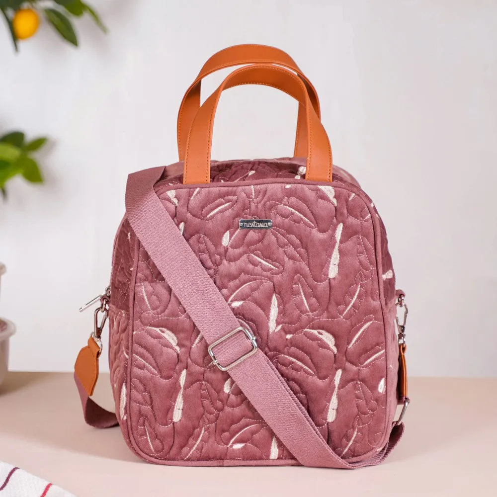 Thermal Lunch Bag For Office Pink