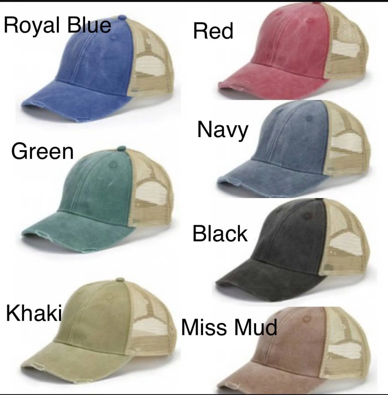 This Is My Beach Hat, 8 color options, mesh back