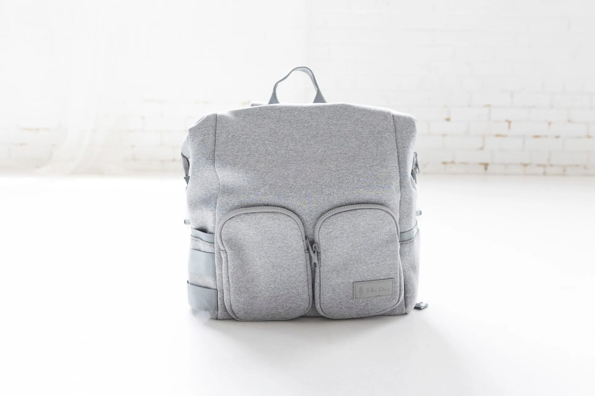 Timber Tinkers - Neoprene Nappy Bag | Grey