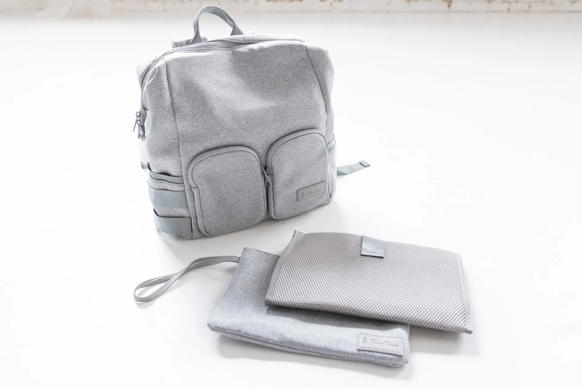 Timber Tinkers - Neoprene Nappy Bag | Grey