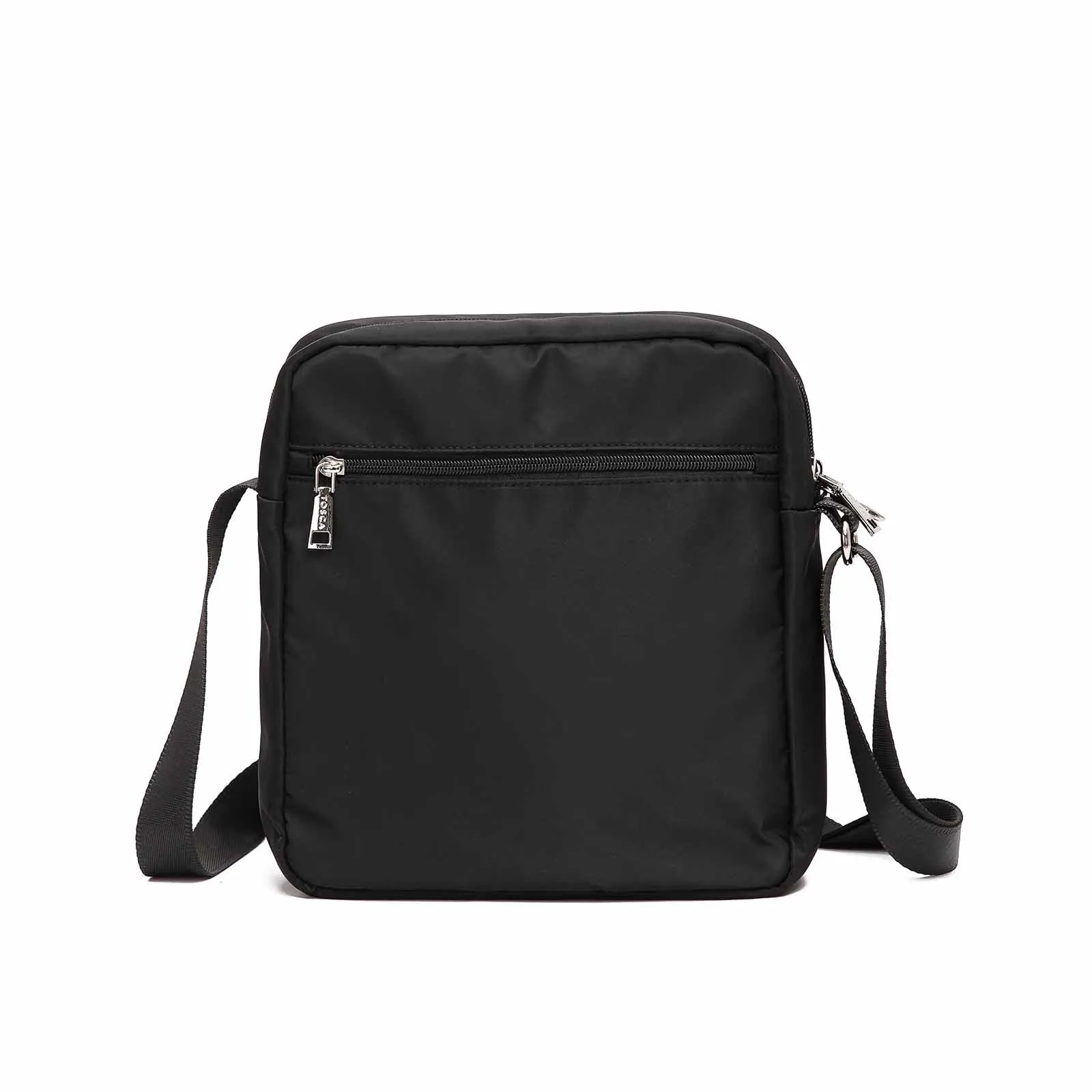 Tosca Anti-Theft Shoulder Bag Double Black