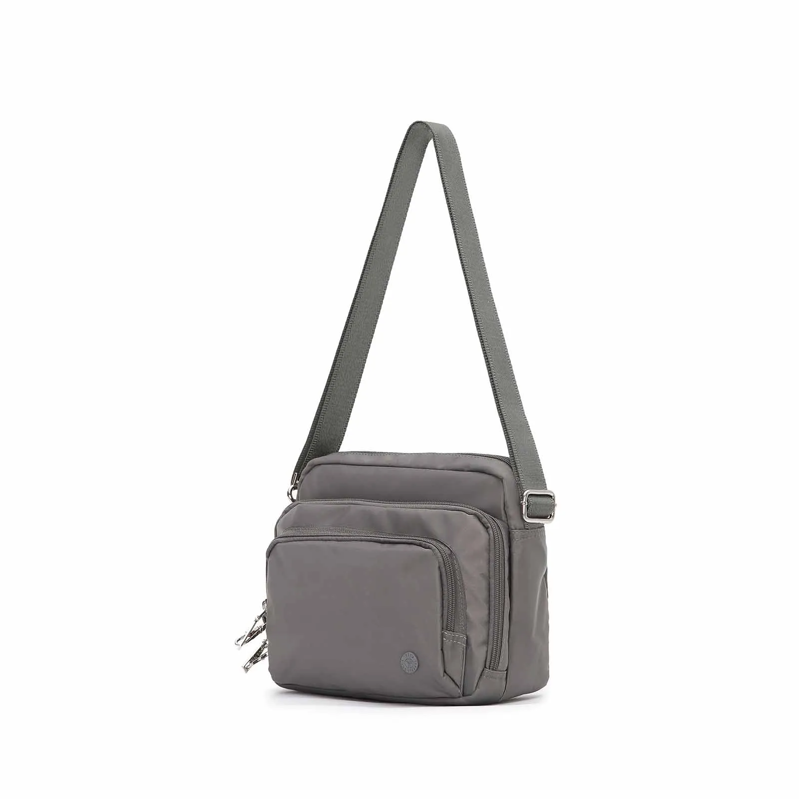Tosca Anti-Theft Shoulder Bag Layered Khaki
