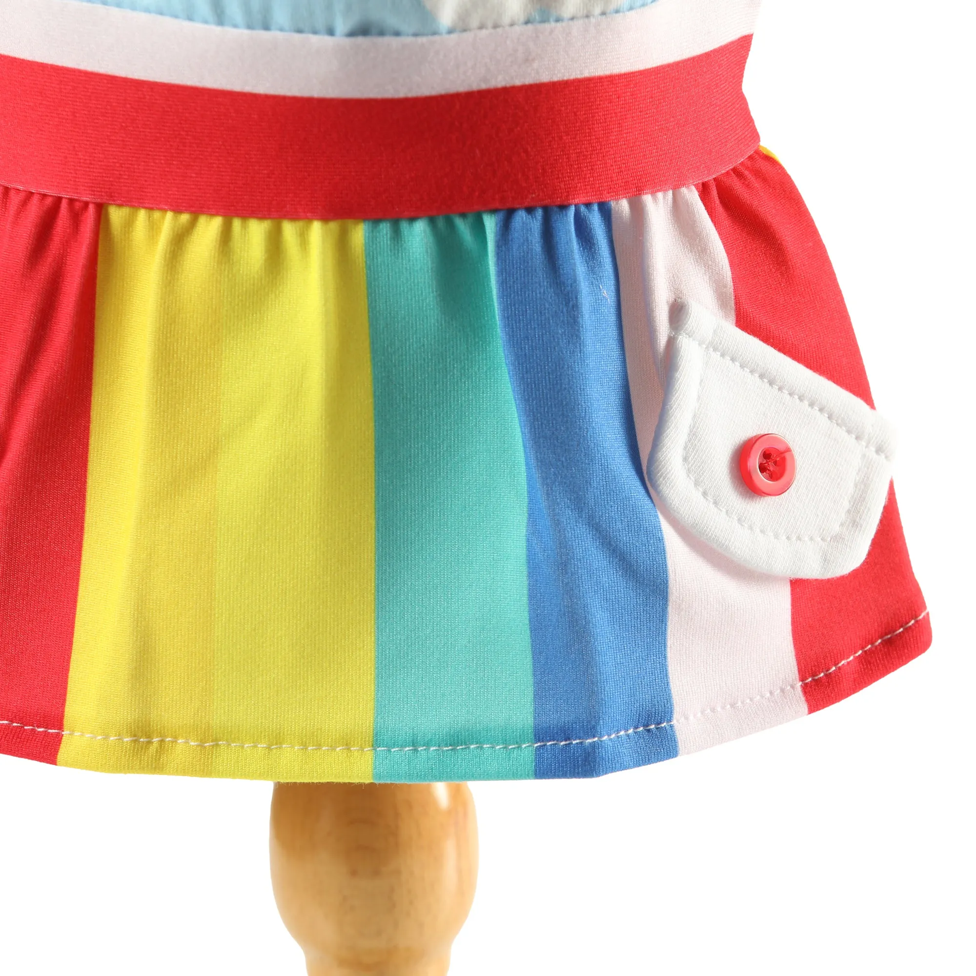 Toy Doggie™ Rainbow Lover Pet Dress | Paws of Pride Collection | Comfortable & Eco-friendly Pet Apparel