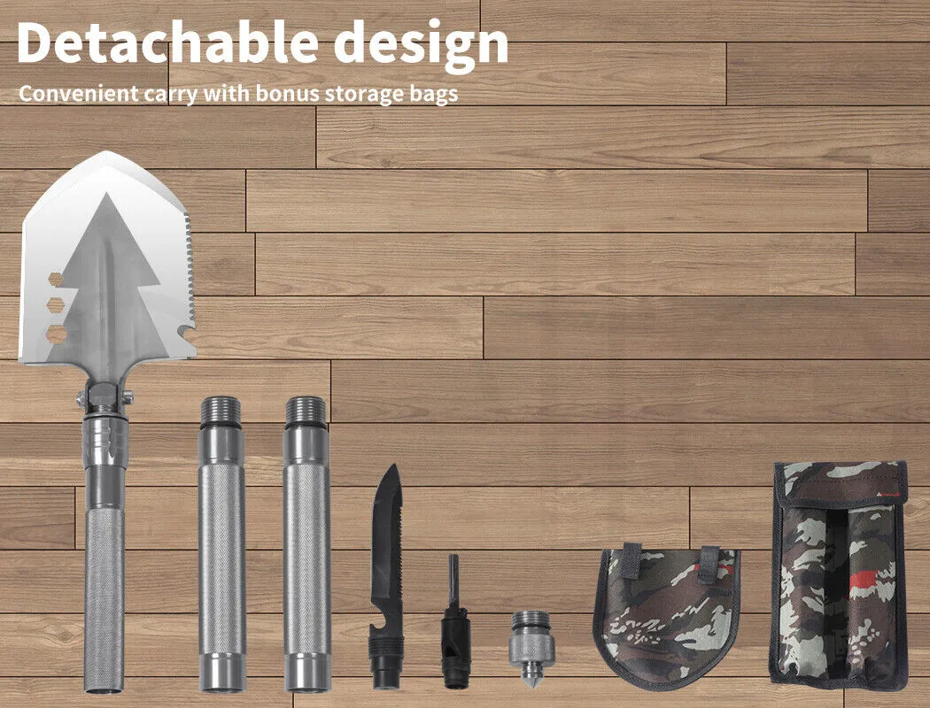 Traderight Camping Shovel Multifunction