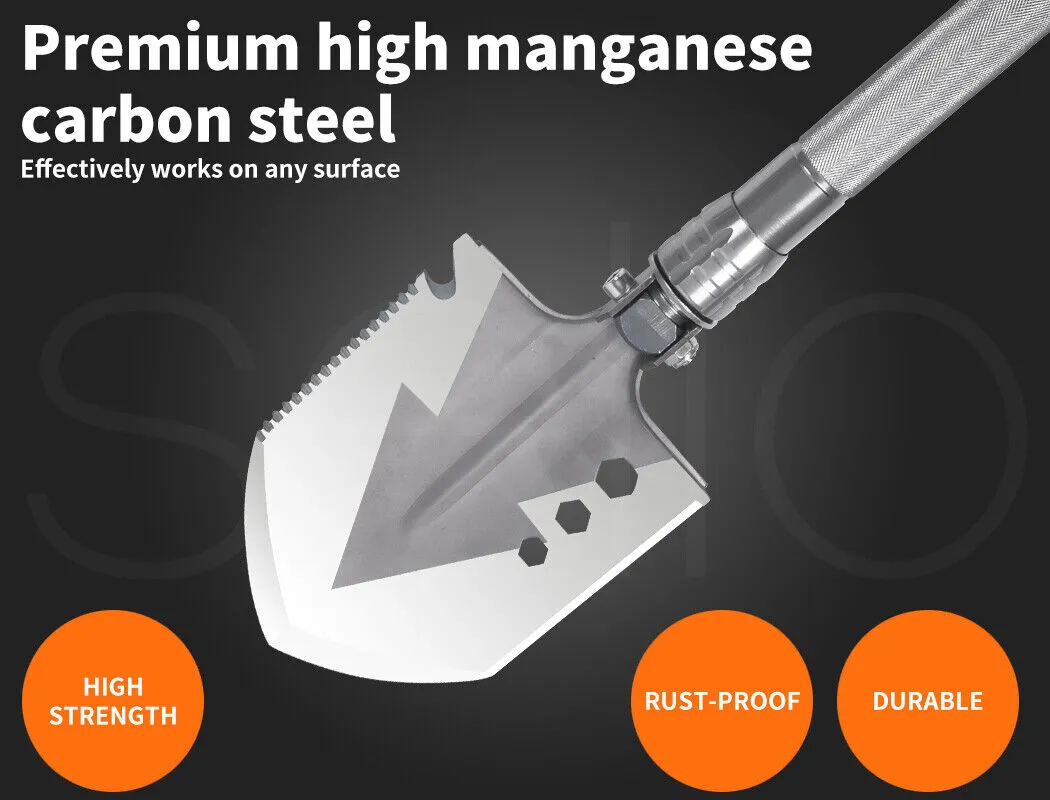 Traderight Camping Shovel Multifunction