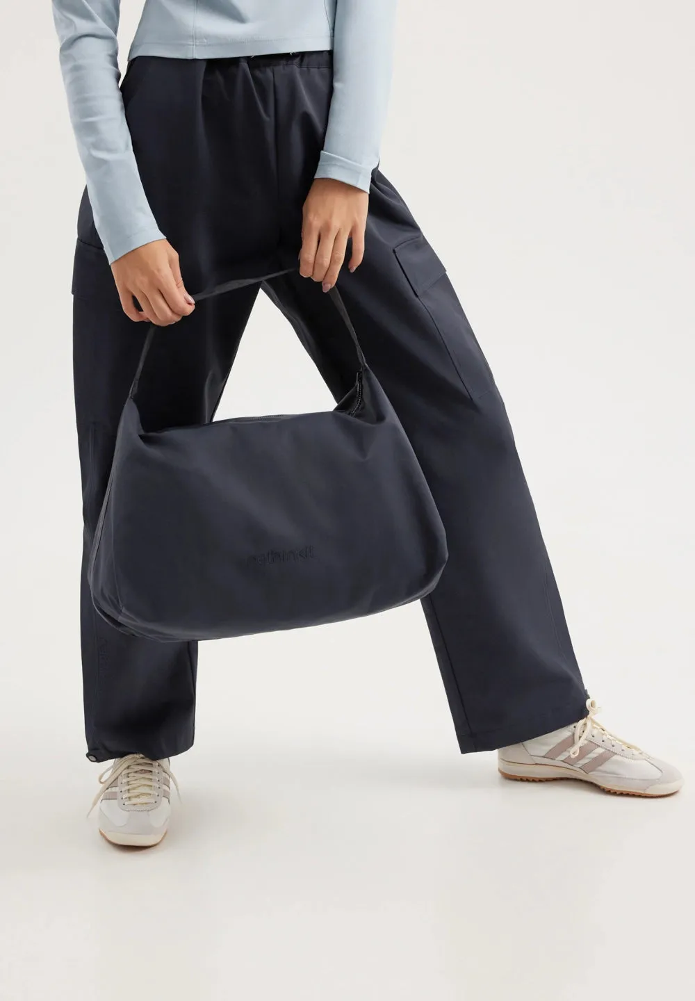 Triangle Tote Bag Cloud - dark navy