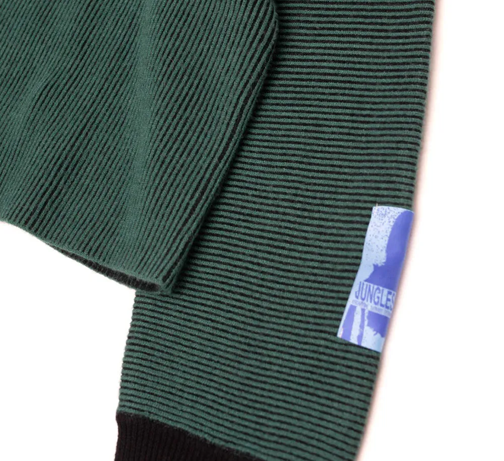 Two Tone Rib Knit
