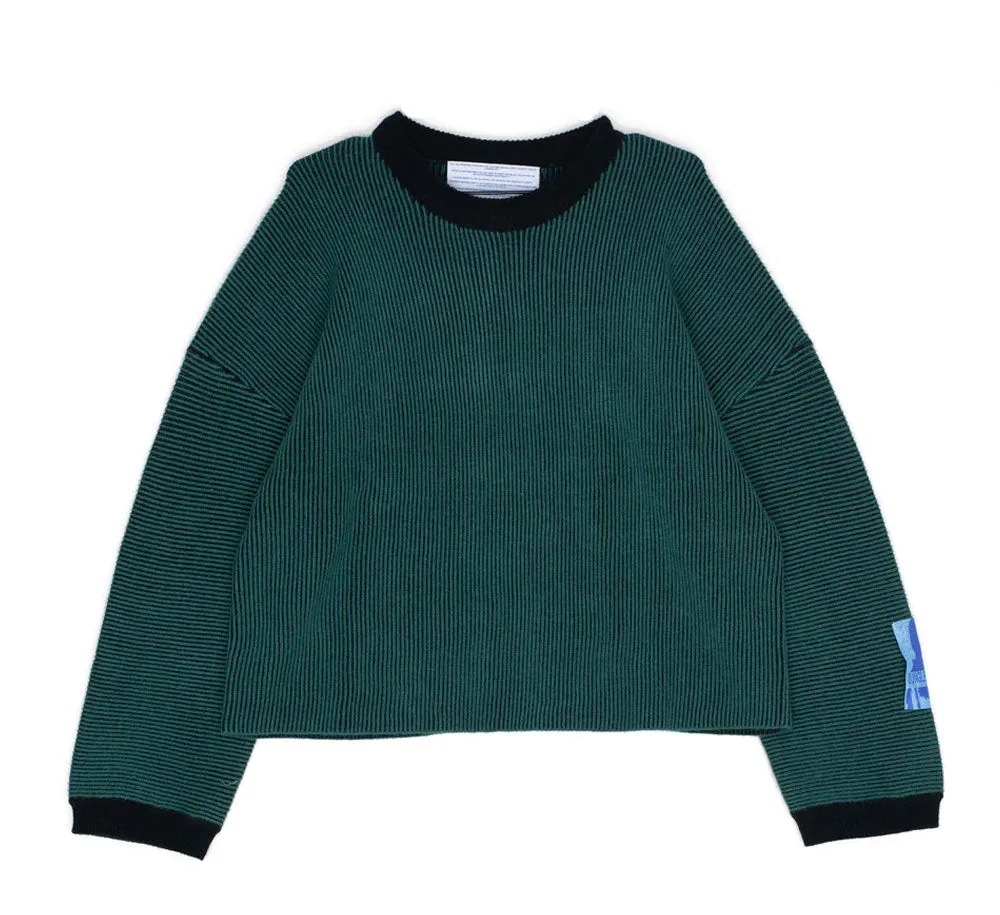 Two Tone Rib Knit