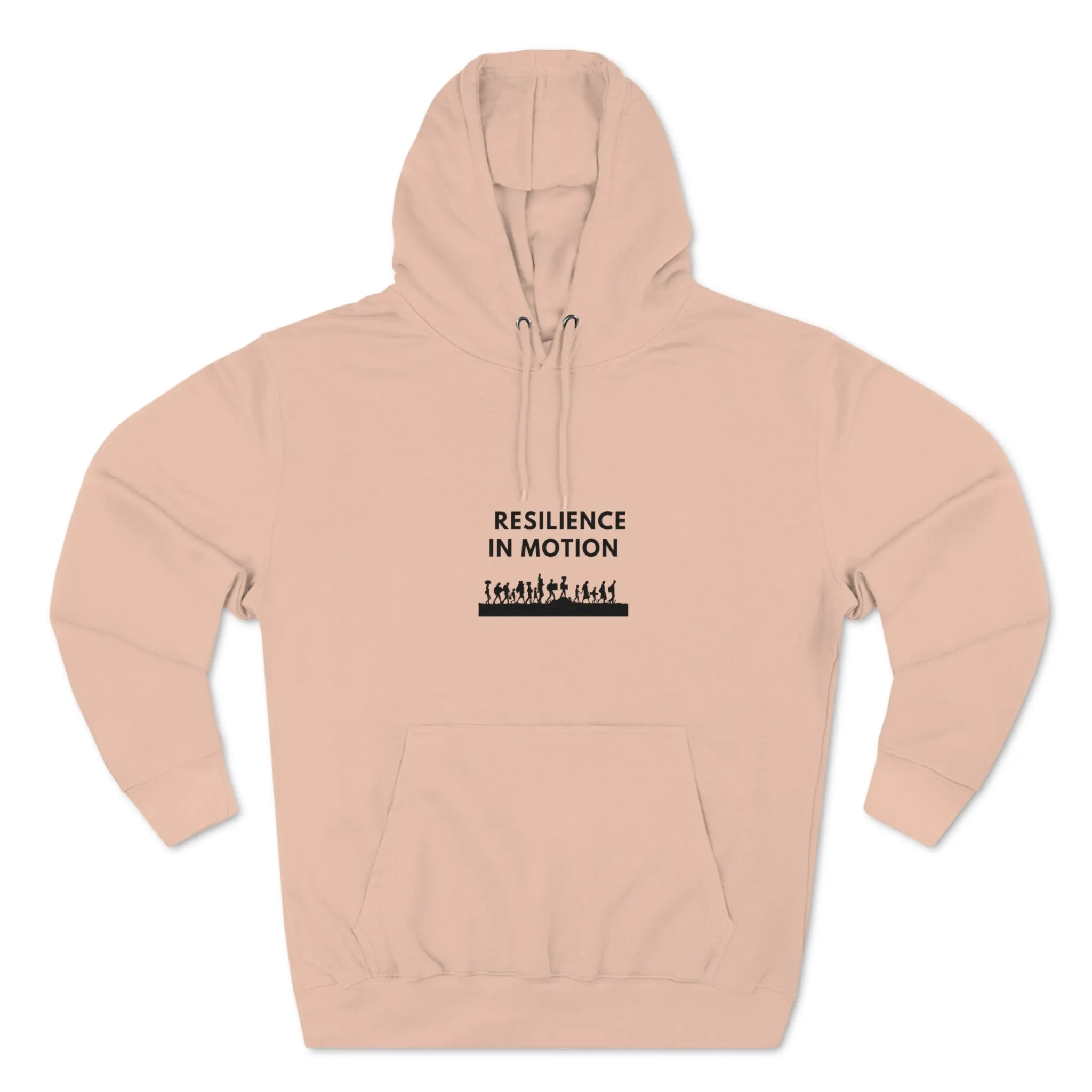 Unisex Premium Pullover Hoodie-Resilience in Motion