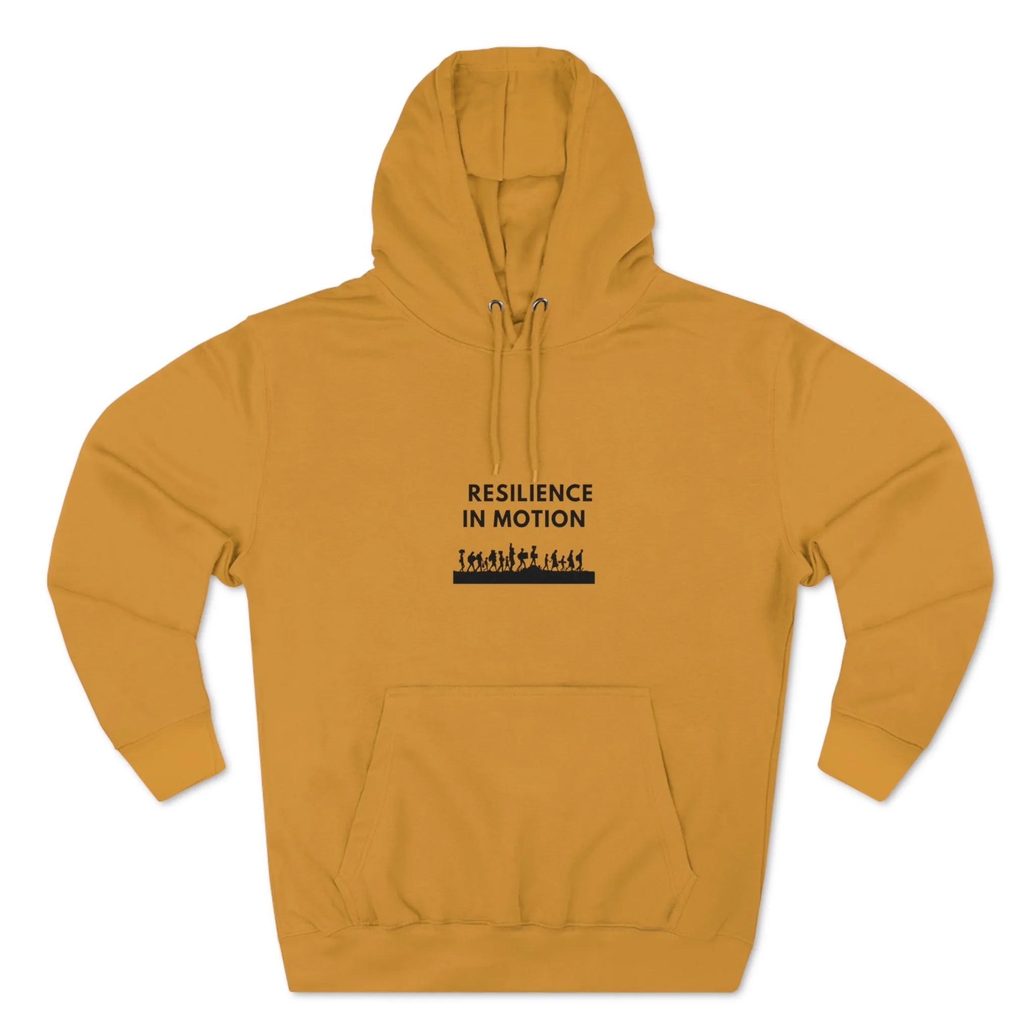 Unisex Premium Pullover Hoodie-Resilience in Motion