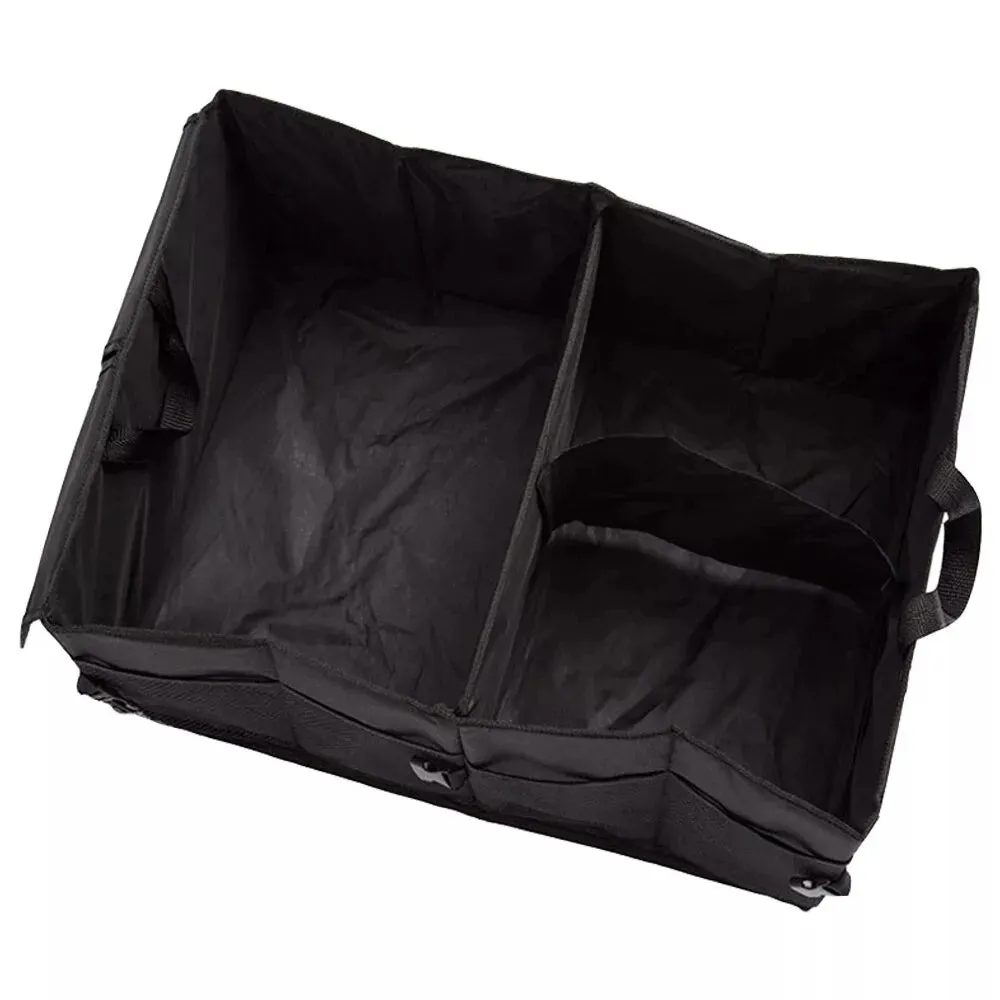 Universal Collapsible Car Trunk Organizer - Waterproof Oxford Storage Box for Auto Accessories