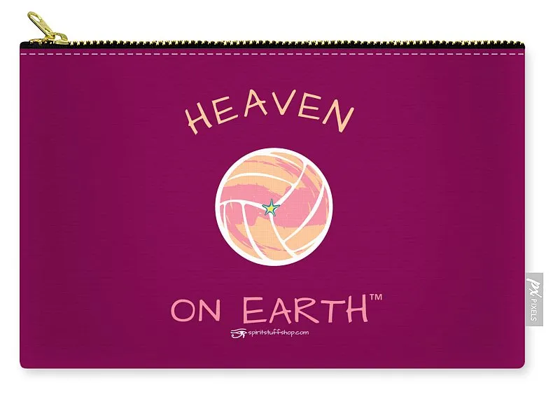 Volleyball Heaven On Earth - Carry-All Pouch