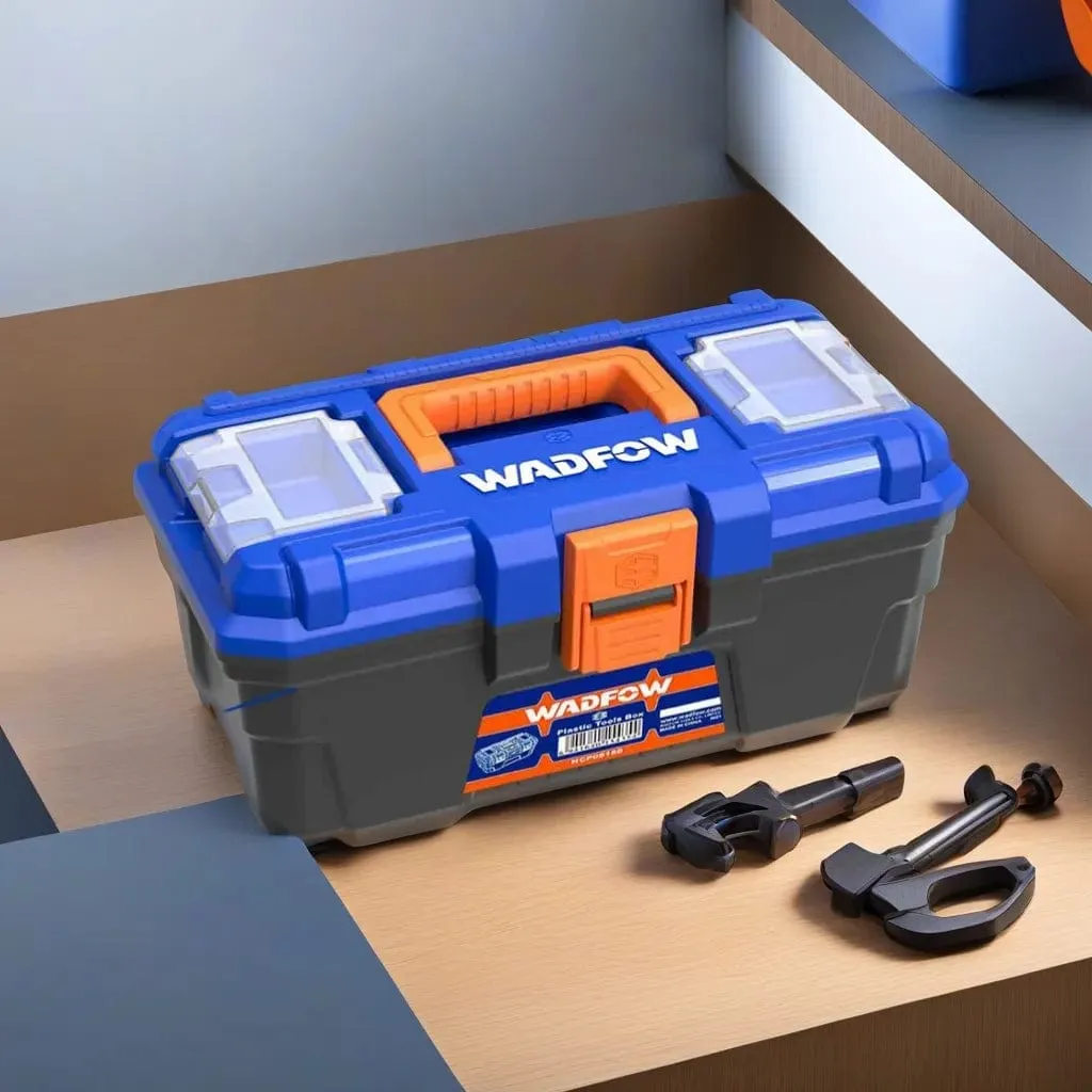 Wadfow 13" Plastic Tool Box - WTB1313