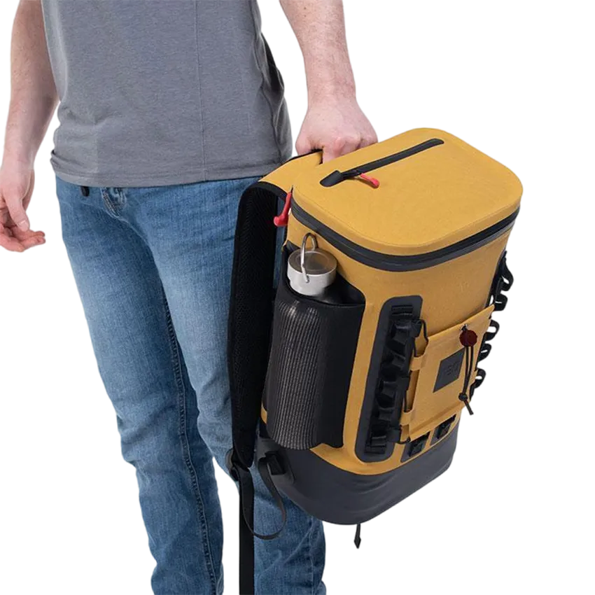 Waterproof Cool Bag Backpack - Mustard | 15L