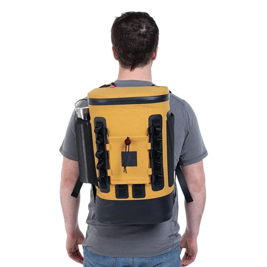 Waterproof Cool Bag Backpack - Mustard | 15L