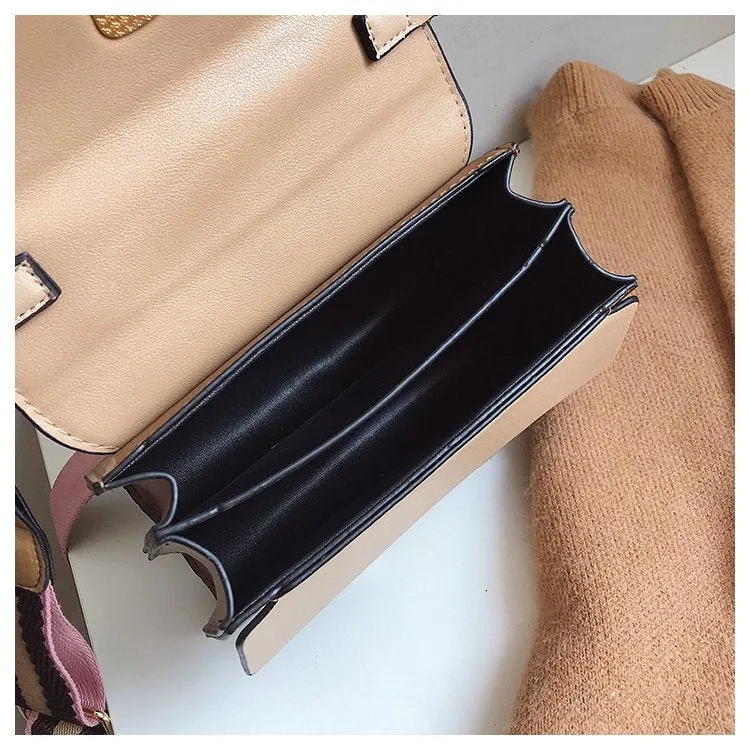 Women Leather Handbags Shoulder Bags Luxury Design Crossbody Purses(Black)