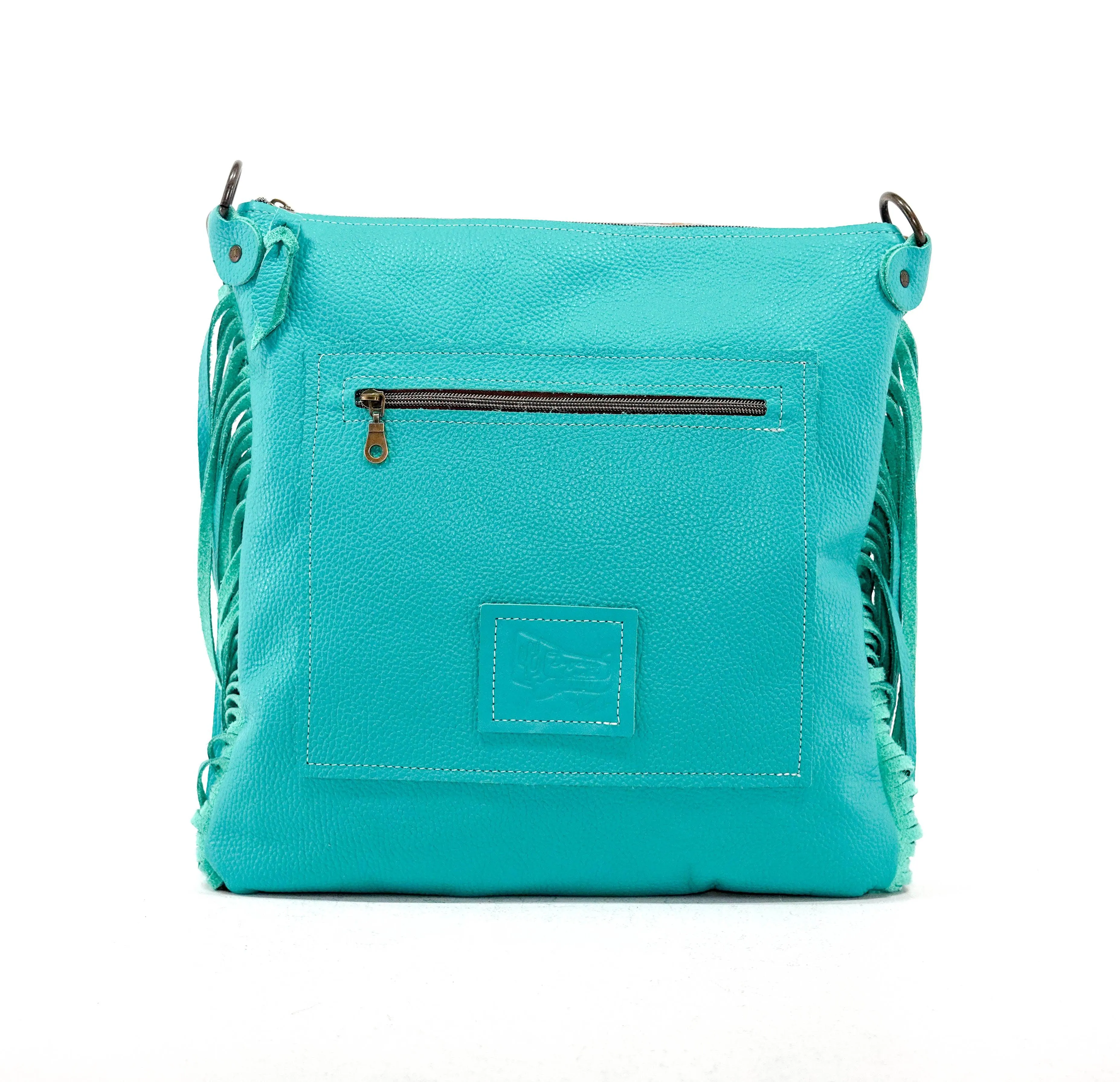 Wynonna - Brindle w/ Turquoise Denver Tool