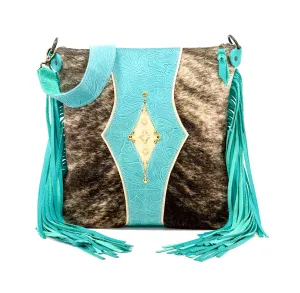 Wynonna - Brindle w/ Turquoise Denver Tool