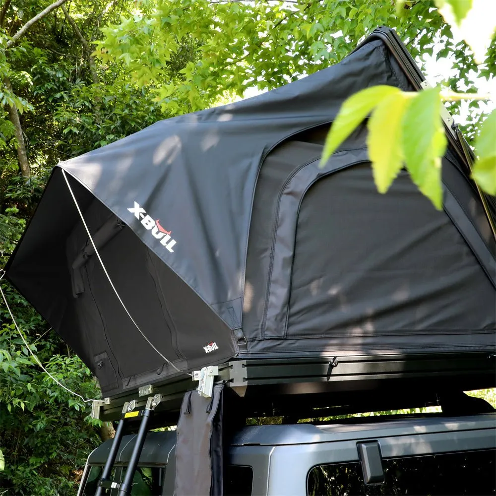 X-BULL Hard Shell Roof Top Tent with Ladder and Mattress