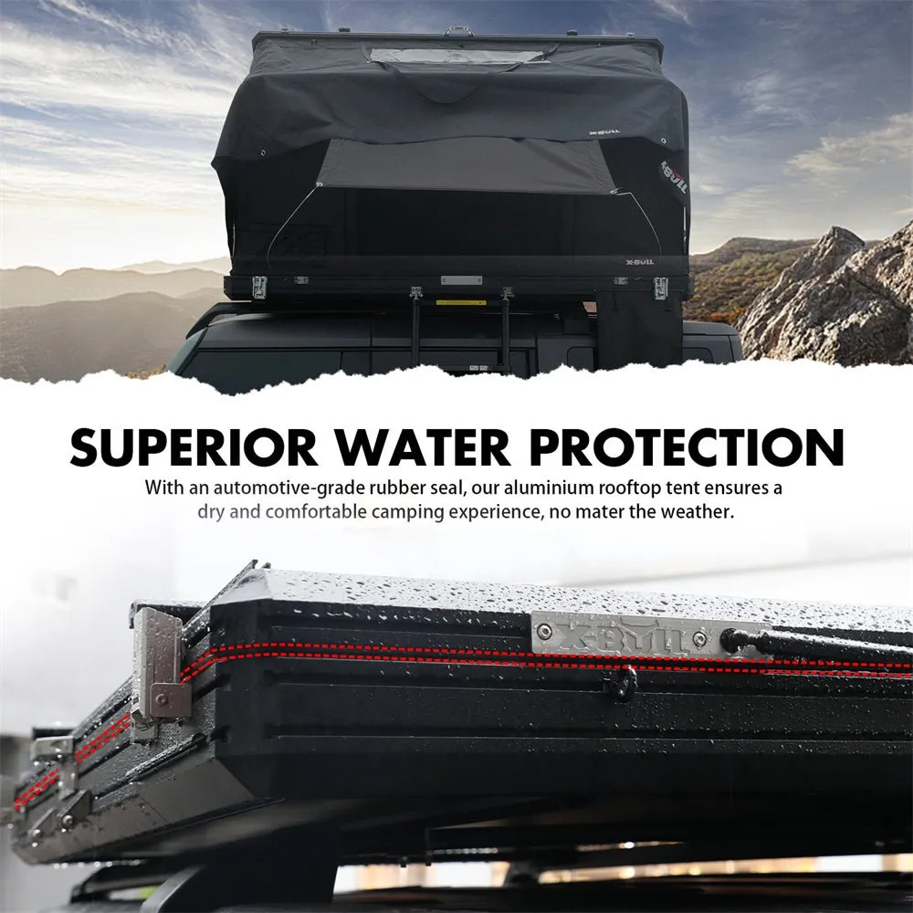X-BULL Hard Shell Roof Top Tent with Ladder and Mattress